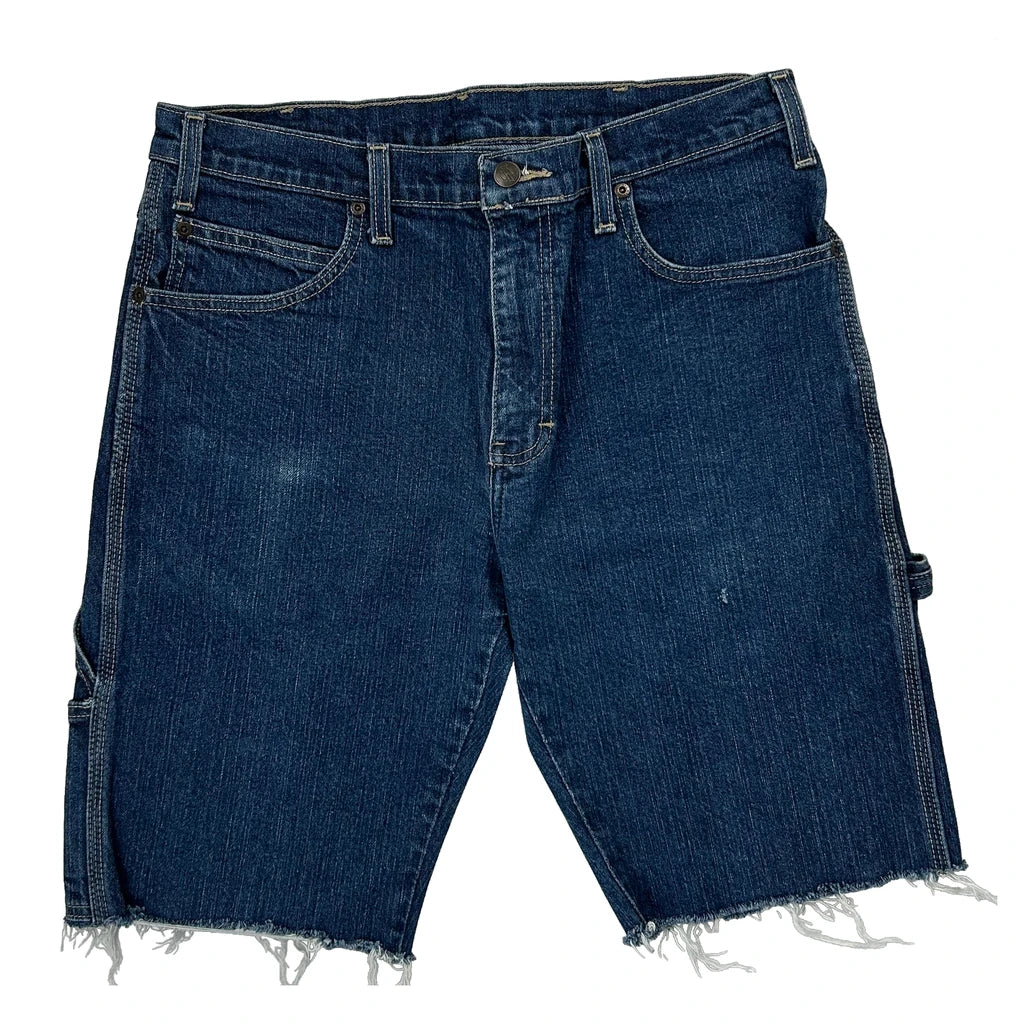 Dickies Carpenter Shorts - 30W 10L Blue Cotton - Image 2