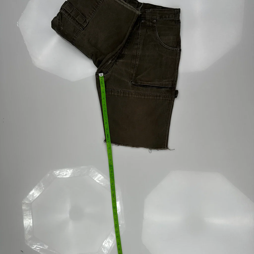 Dickies Carpenter Shorts - 29W 9L Brown Cotton - Image 5