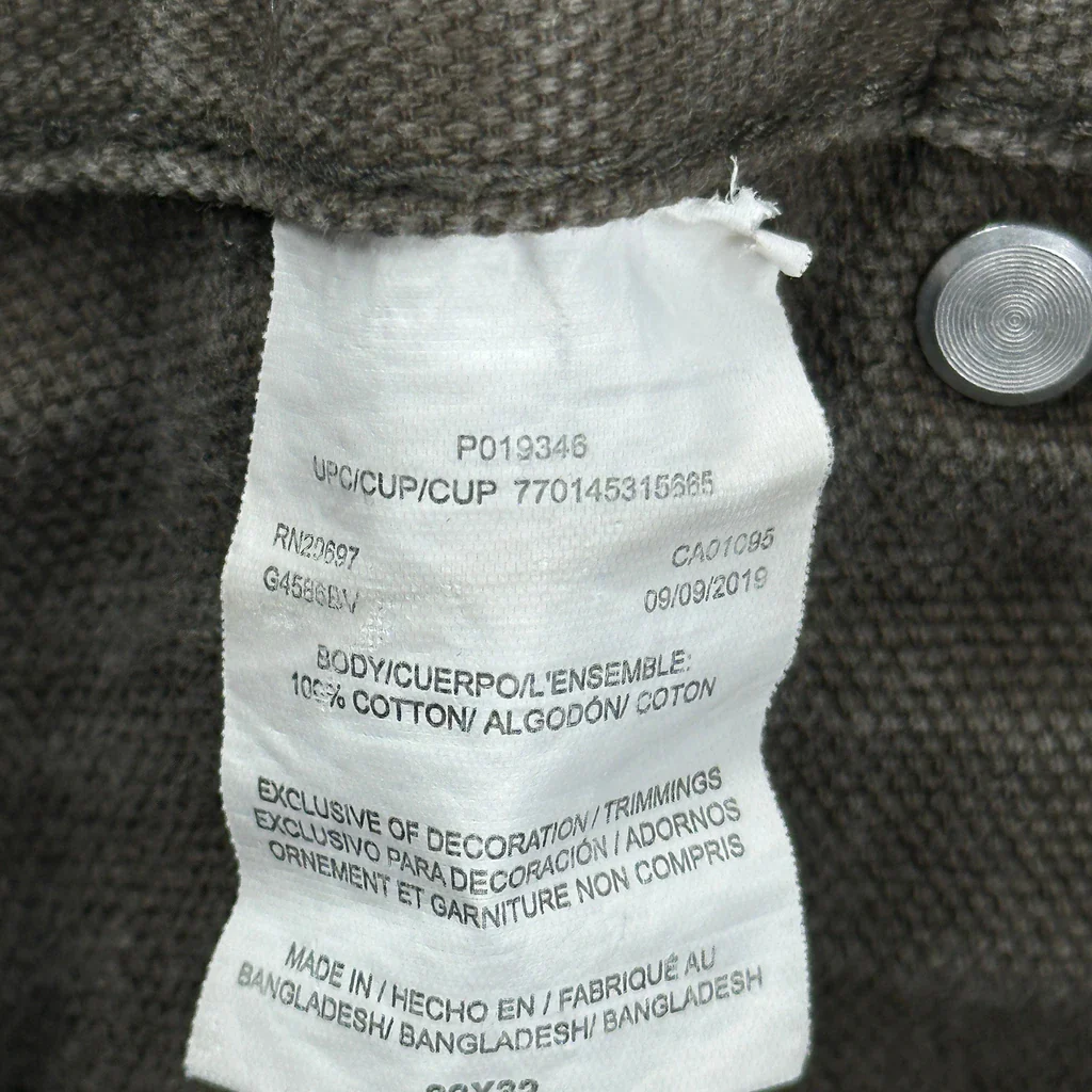 Dickies Carpenter Shorts - 29W 9L Brown Cotton - Image 6