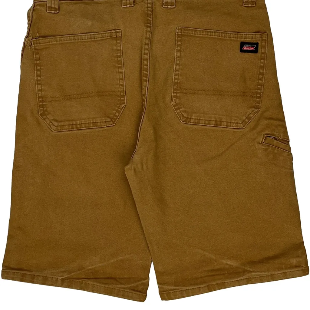 Dickies Carpenter Shorts - 30W 10L Brown Cotton - Image 8