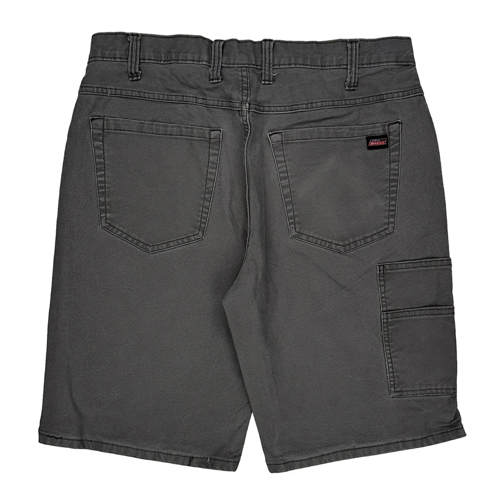Dickies Carpenter Shorts - 33W 11L Grey Cotton