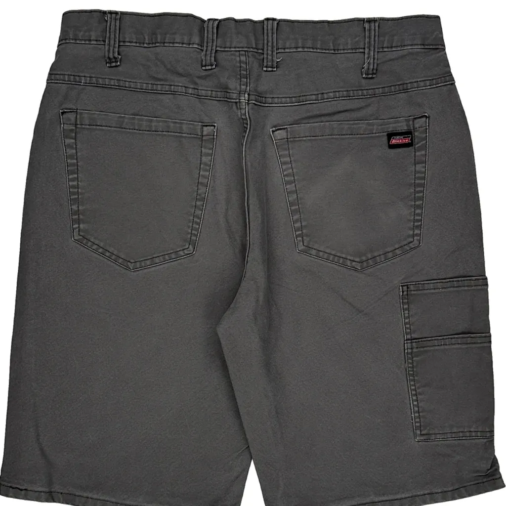 Dickies Carpenter Shorts - 33W 11L Grey Cotton - Image 7