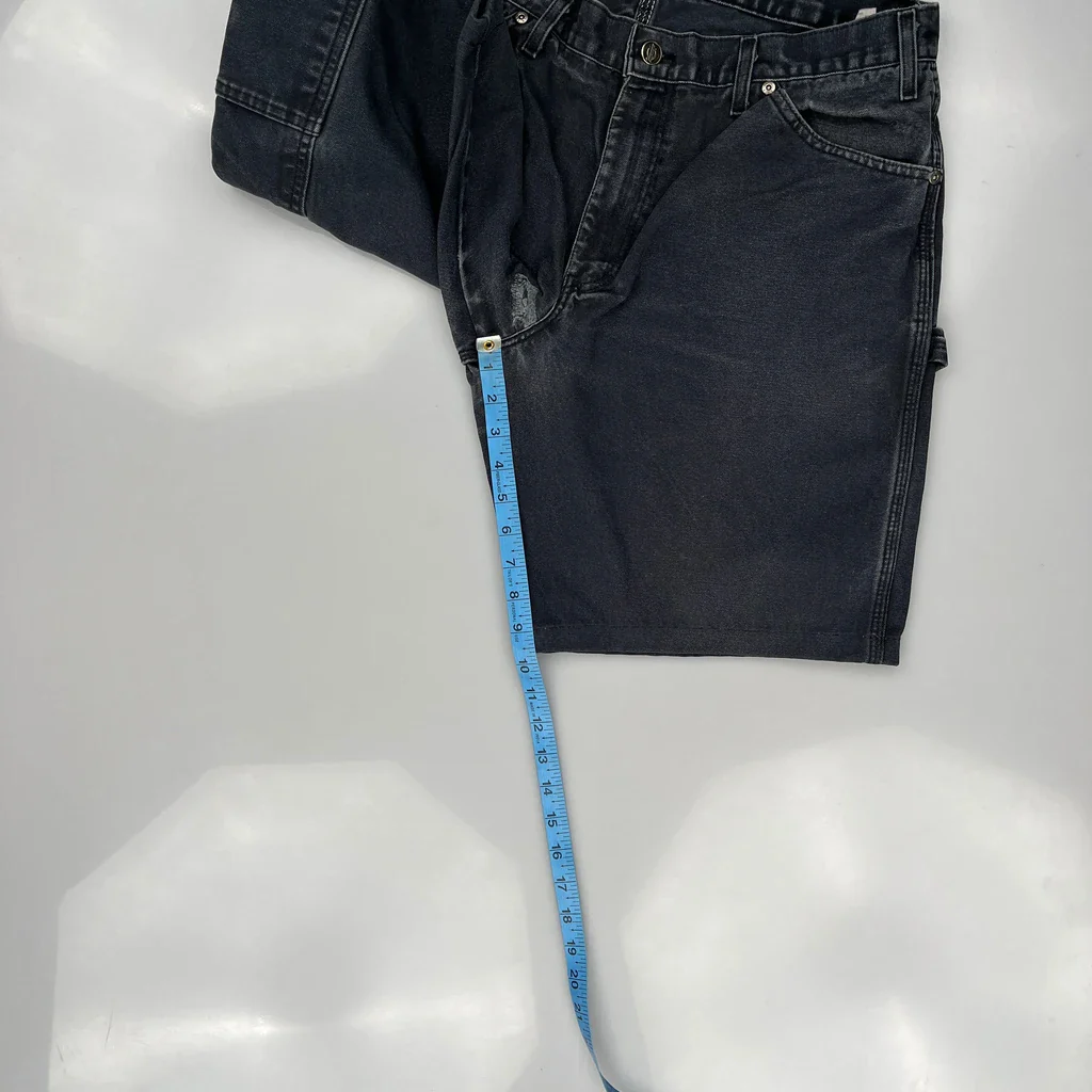 Dickies Carpenter Shorts - 33W 9L Grey Cotton - Image 5