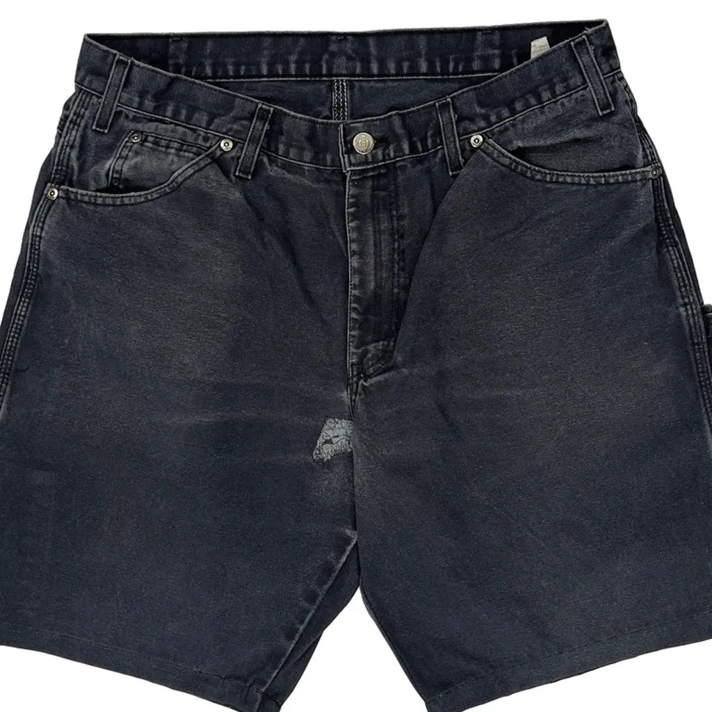 Dickies Carpenter Shorts - 33W 9L Grey Cotton - Image 9