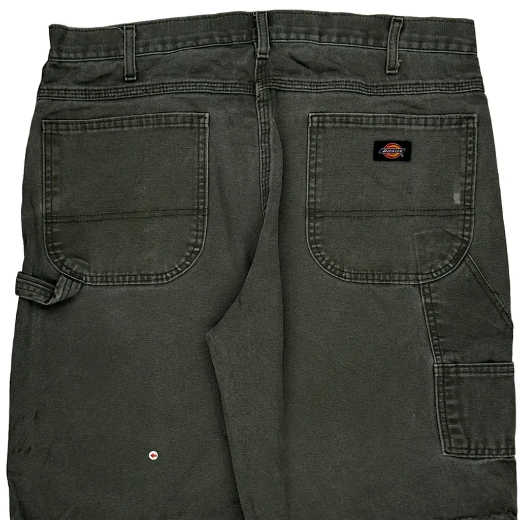 Dickies Carpenter Shorts - 36W 11L Grey Cotton - Image 11