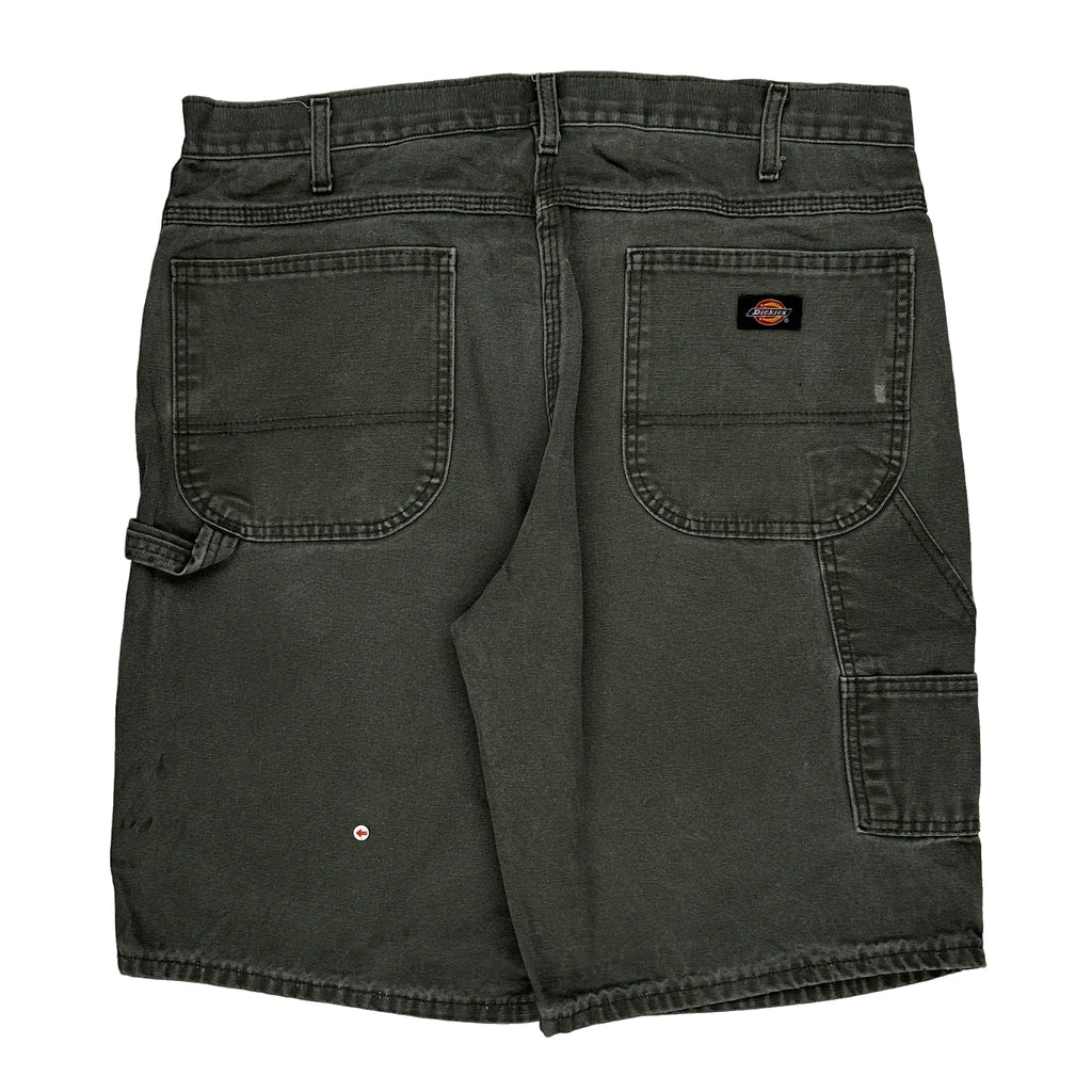 Dickies Carpenter Shorts - 36W 11L Grey Cotton - Image 2