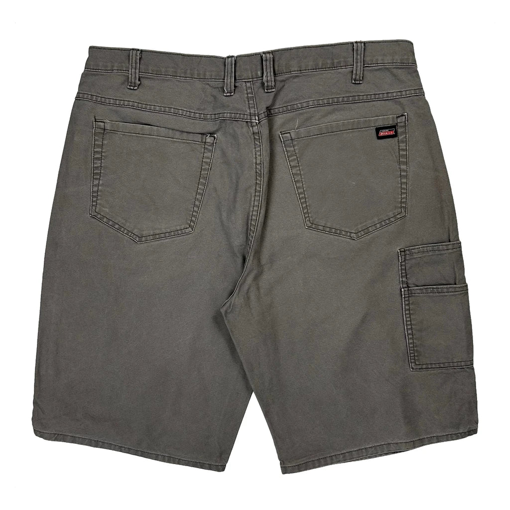 Dickies Carpenter Shorts - 38W 11L Grey Cotton