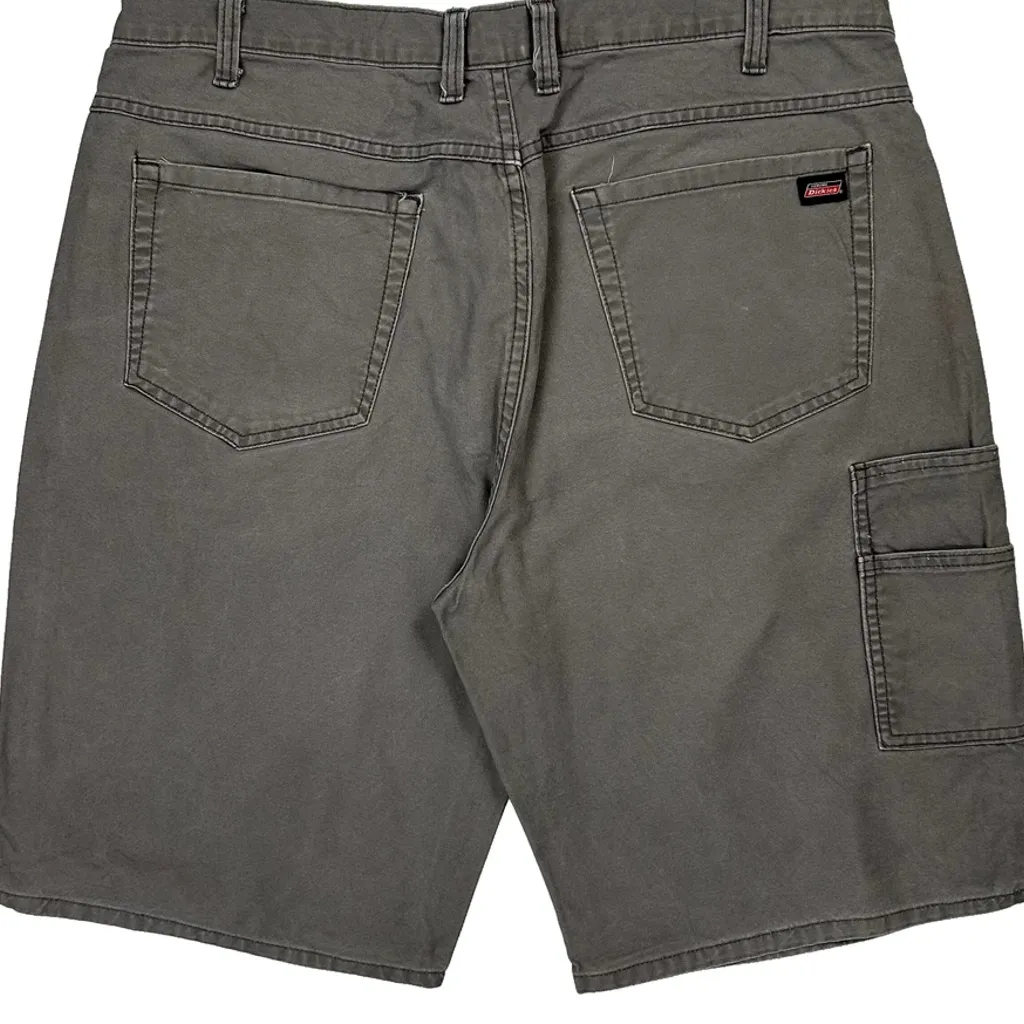 Dickies Carpenter Shorts - 38W 11L Grey Cotton - Image 7