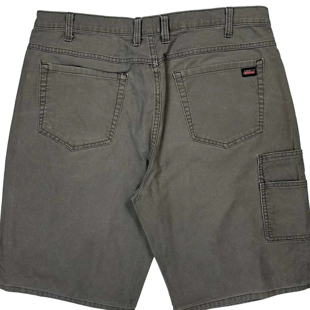 Dickies Carpenter Shorts - 38W 11L Grey Cotton - Image 8
