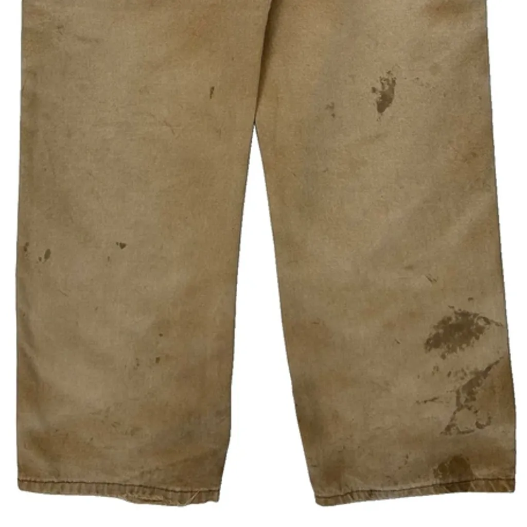 Dickies Carpenter Trousers - 31W 33L Beige Cotton - Image 7