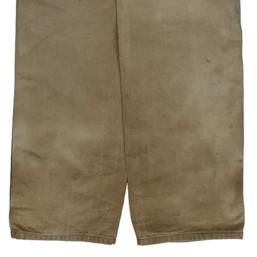 Dickies Carpenter Trousers - 32W 32L Beige Cotton - Image 8