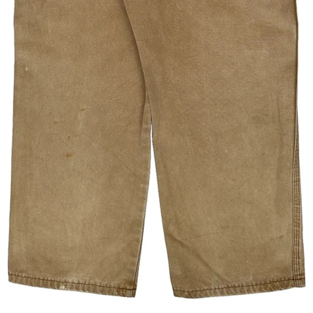 Dickies Carpenter Trousers - 34W 30L Beige Cotton - Image 6