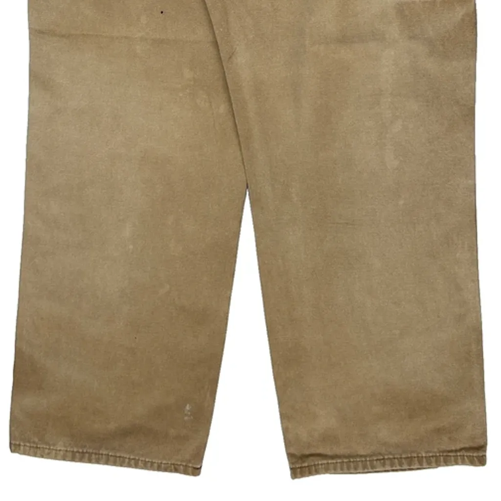 Dickies Carpenter Trousers - 35W 31L Beige Cotton - Image 7