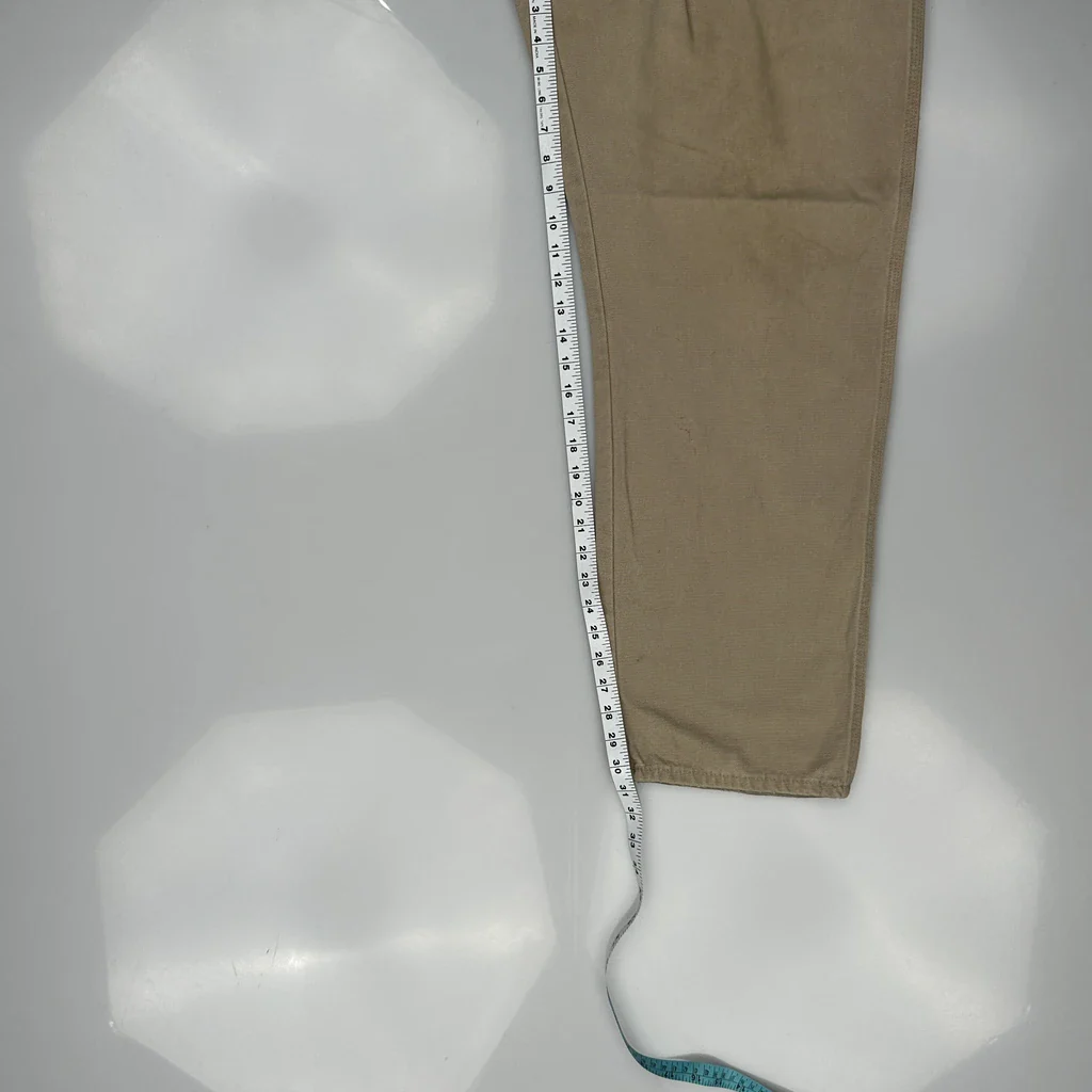 Dickies Carpenter Trousers - 38W 31L Beige Cotton - Image 5