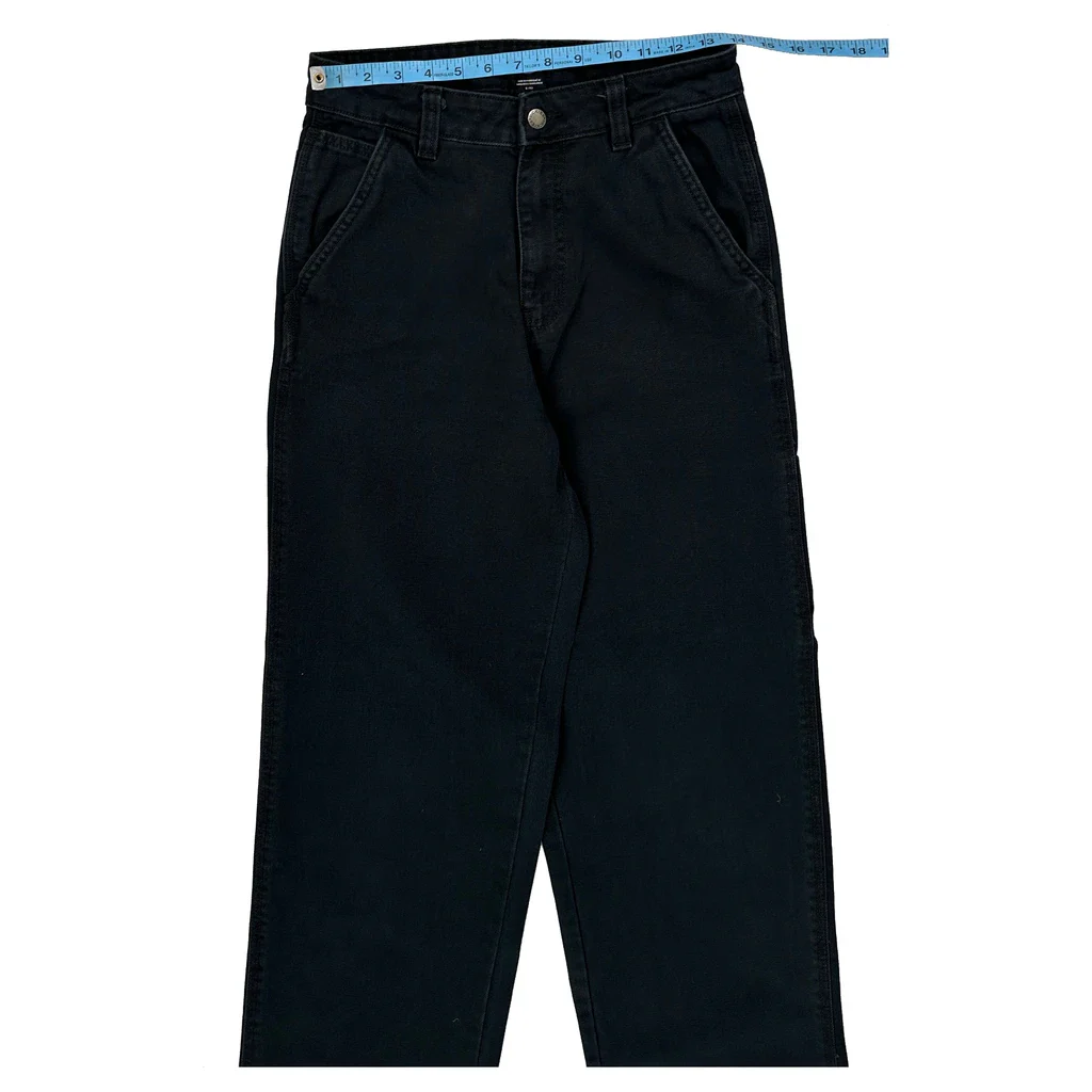 Dickies Carpenter Trousers - 28W 29L Black Cotton - Image 2