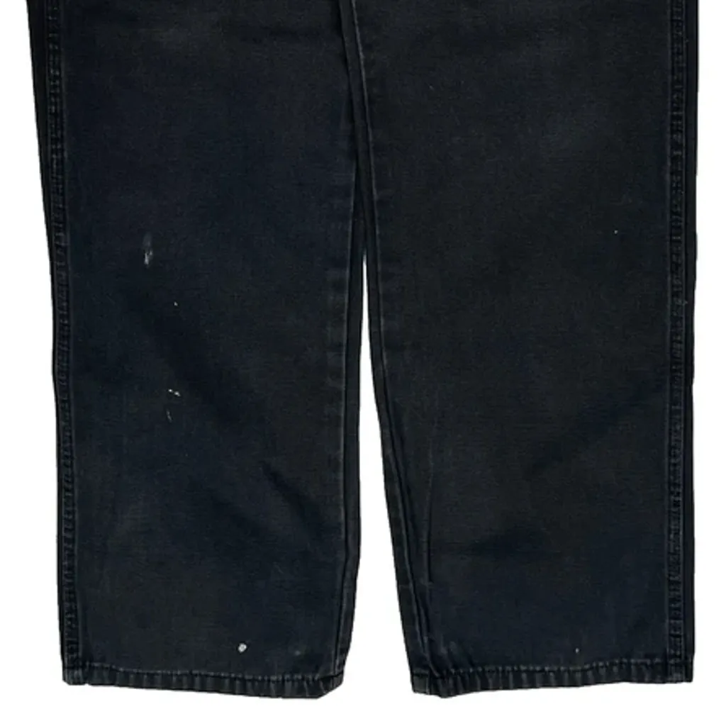 Dickies Carpenter Trousers - 29W 32L Black Cotton - Image 8