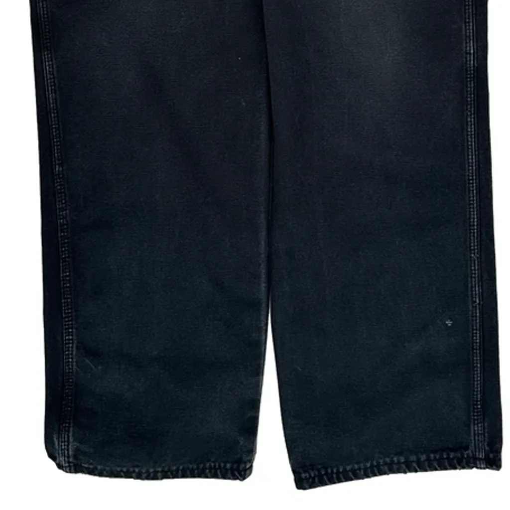 Dickies Carpenter Trousers - 32W 31L Black Cotton - Image 9