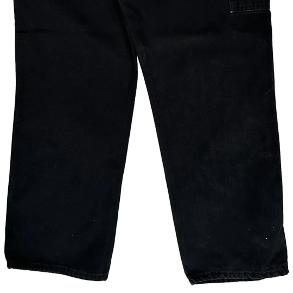 Dickies Carpenter Trousers - 33W 30L Black Cotton - Image 8