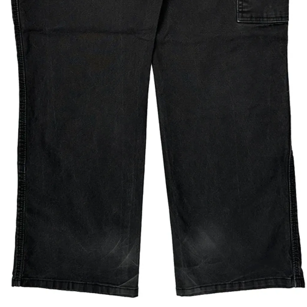 Dickies Carpenter Trousers - 34W 29L Black Cotton - Image 8