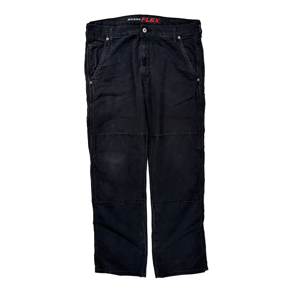 Dickies Carpenter Trousers - 34W 32L Black Cotton - Image 2