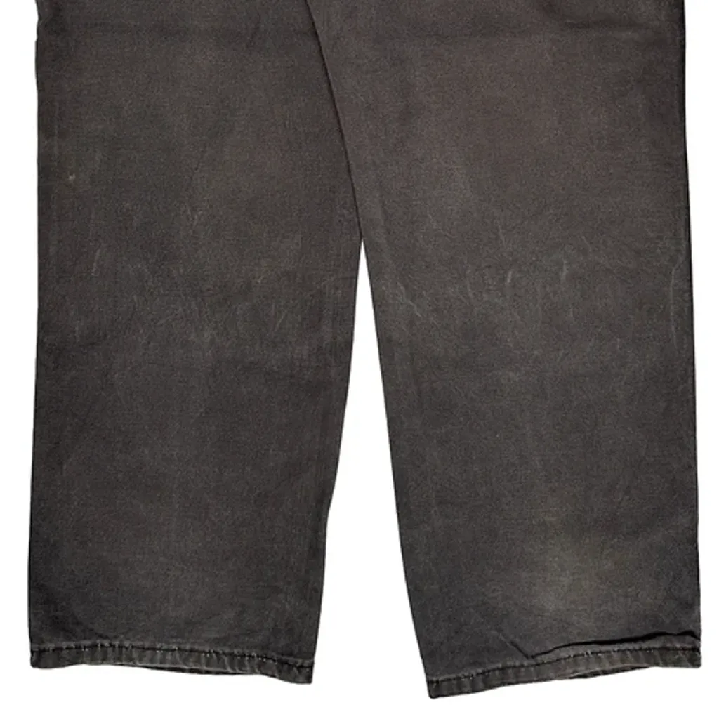 Dickies Carpenter Trousers - 36W 31L Black Cotton - Image 8