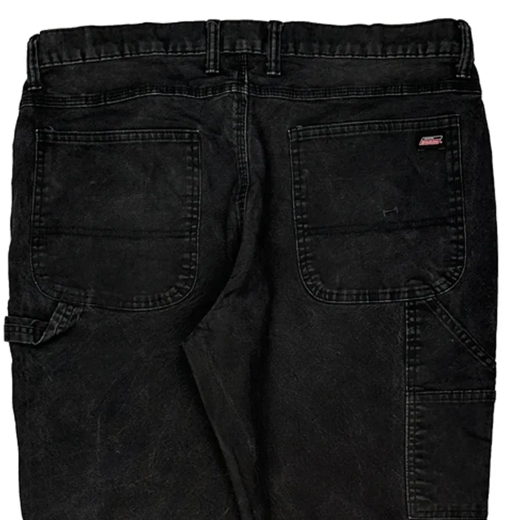 Dickies Carpenter Trousers - 38W 31L Black Cotton - Image 7