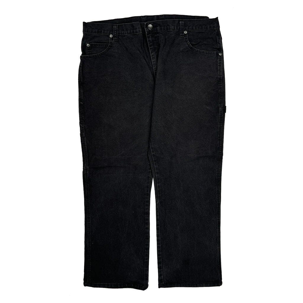 Dickies Carpenter Trousers - 38W 31L Black Cotton - Image 2