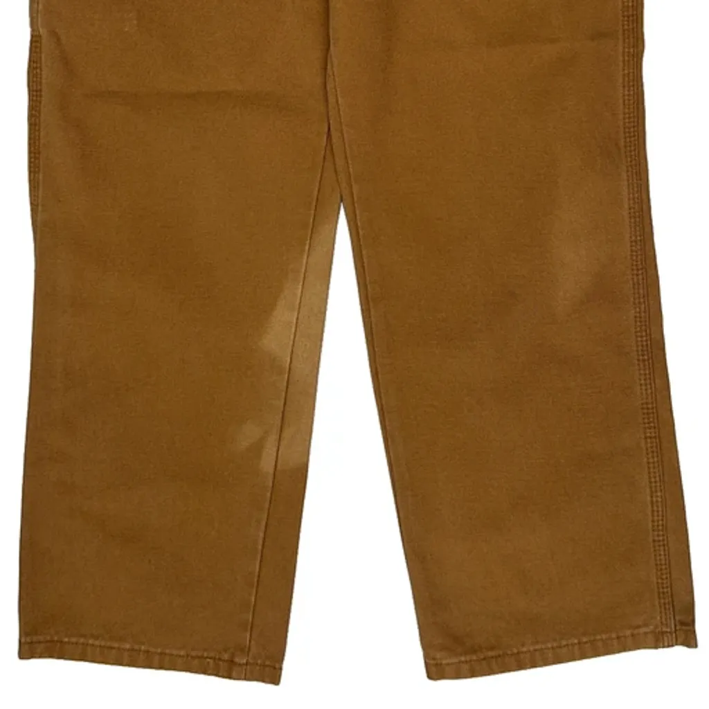 Dickies Carpenter Trousers - 30W 30L Brown Cotton - Image 9