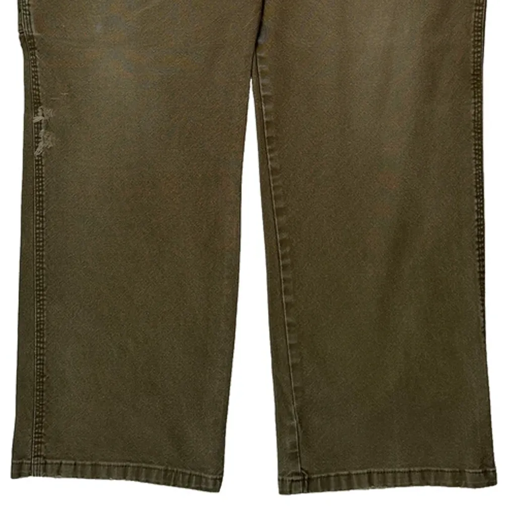 Dickies Carpenter Trousers - 30W 29L Brown Cotton - Image 9