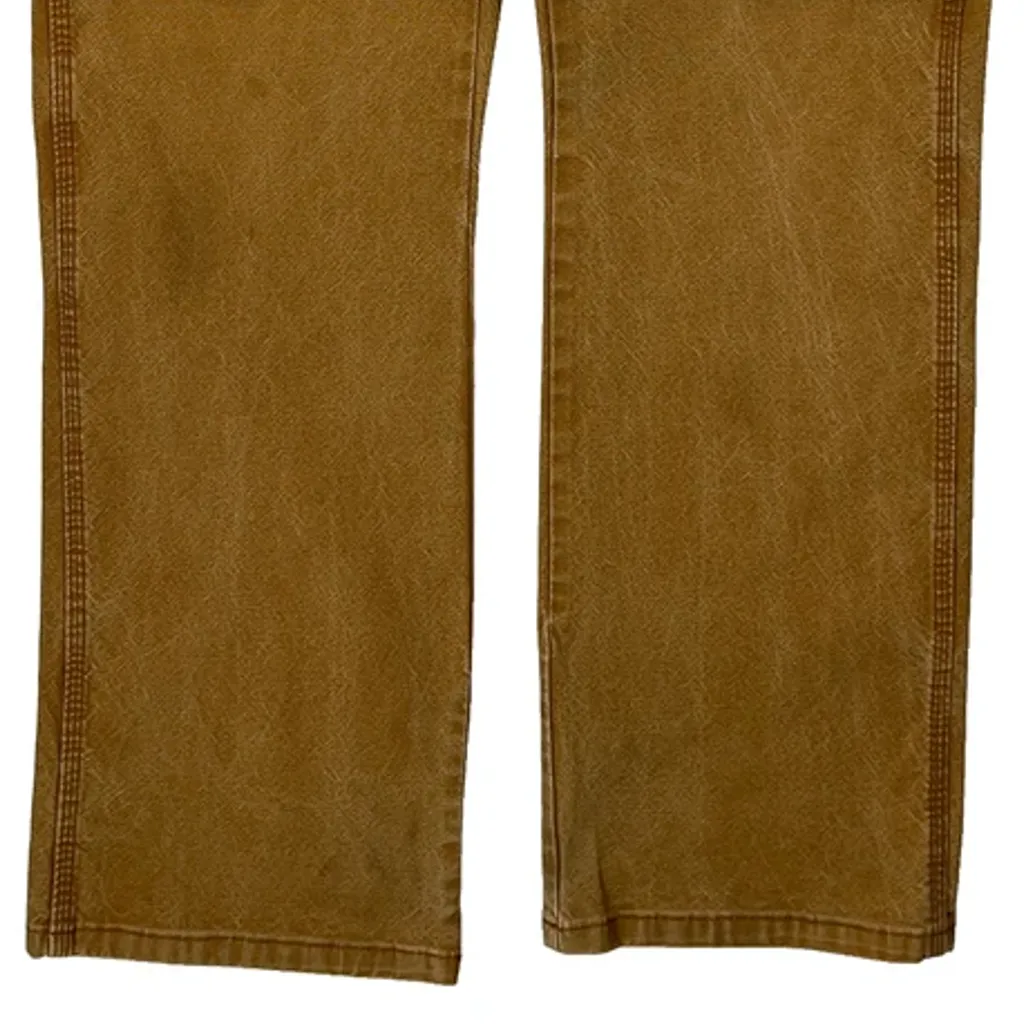 Dickies Carpenter Trousers - 31W 32L Brown Cotton - Image 9