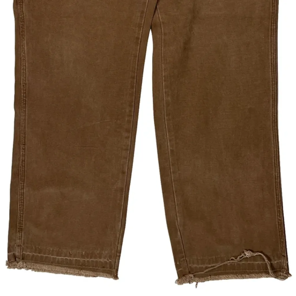 Dickies Carpenter Trousers - 32W 32L Brown Cotton - Image 8