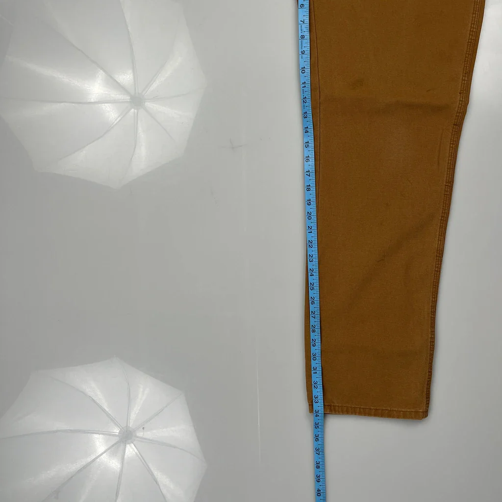 Dickies Carpenter Trousers - 32W 34L Brown Cotton - Image 5