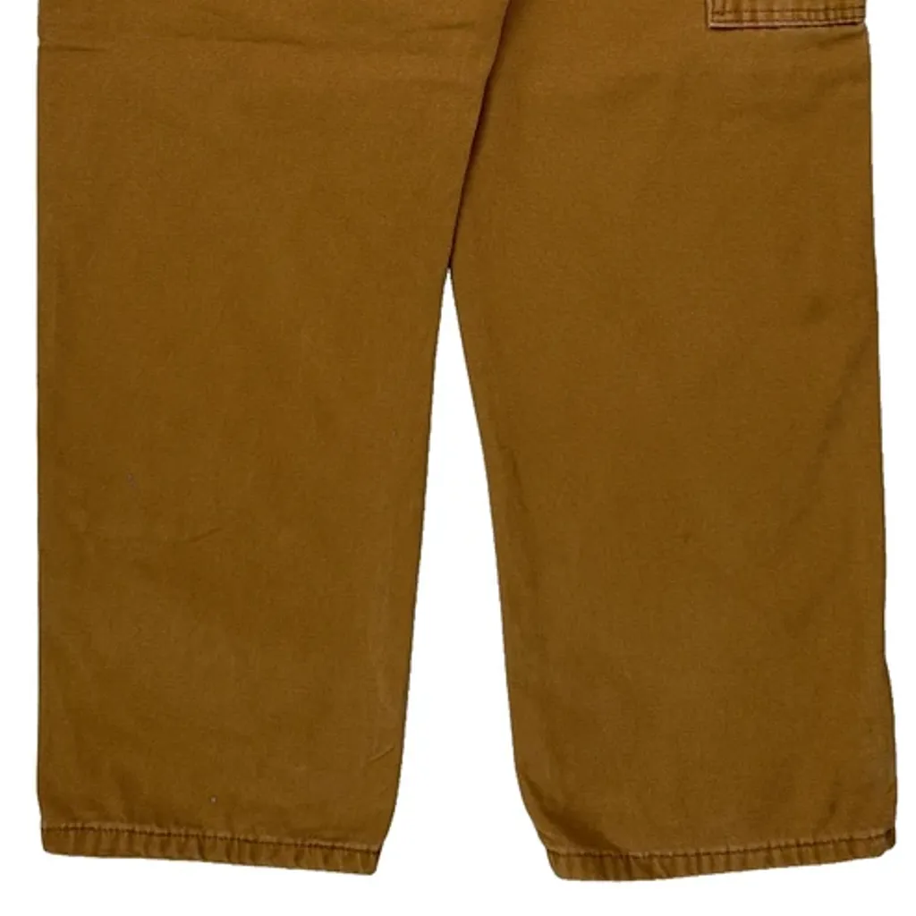Dickies Carpenter Trousers - 32W 30L Brown Cotton - Image 8