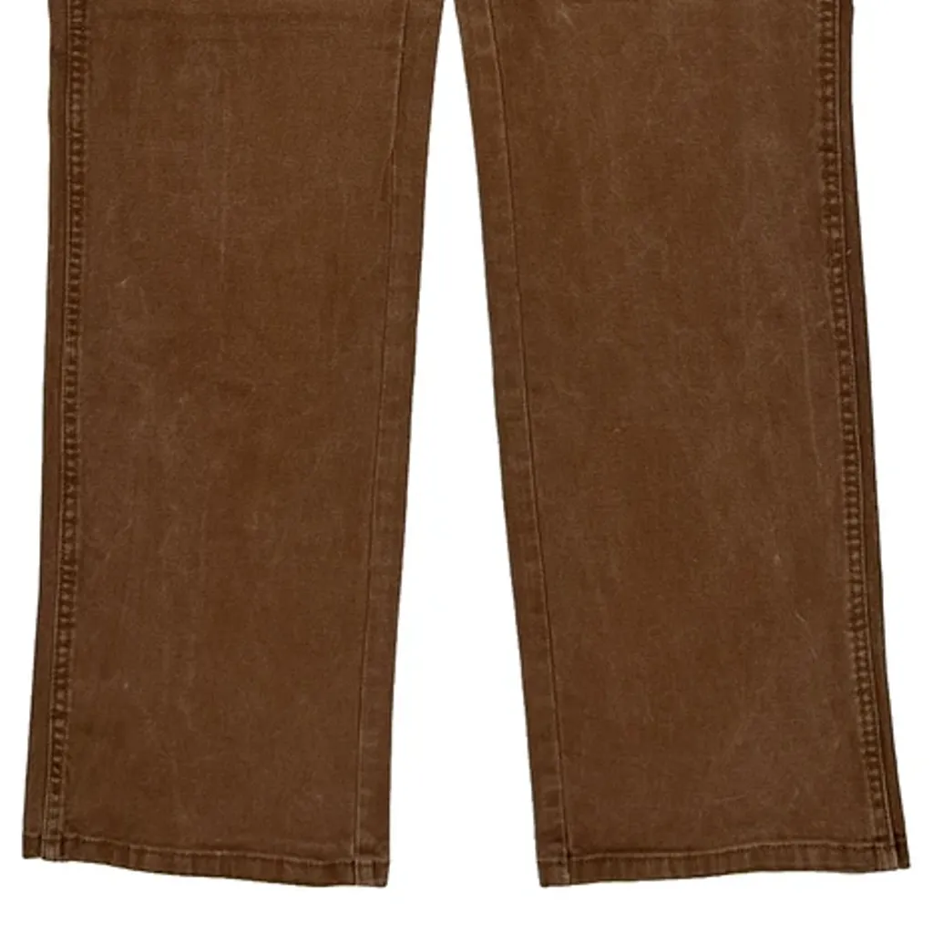 Dickies Carpenter Trousers - 32W 32L Brown Cotton - Image 10