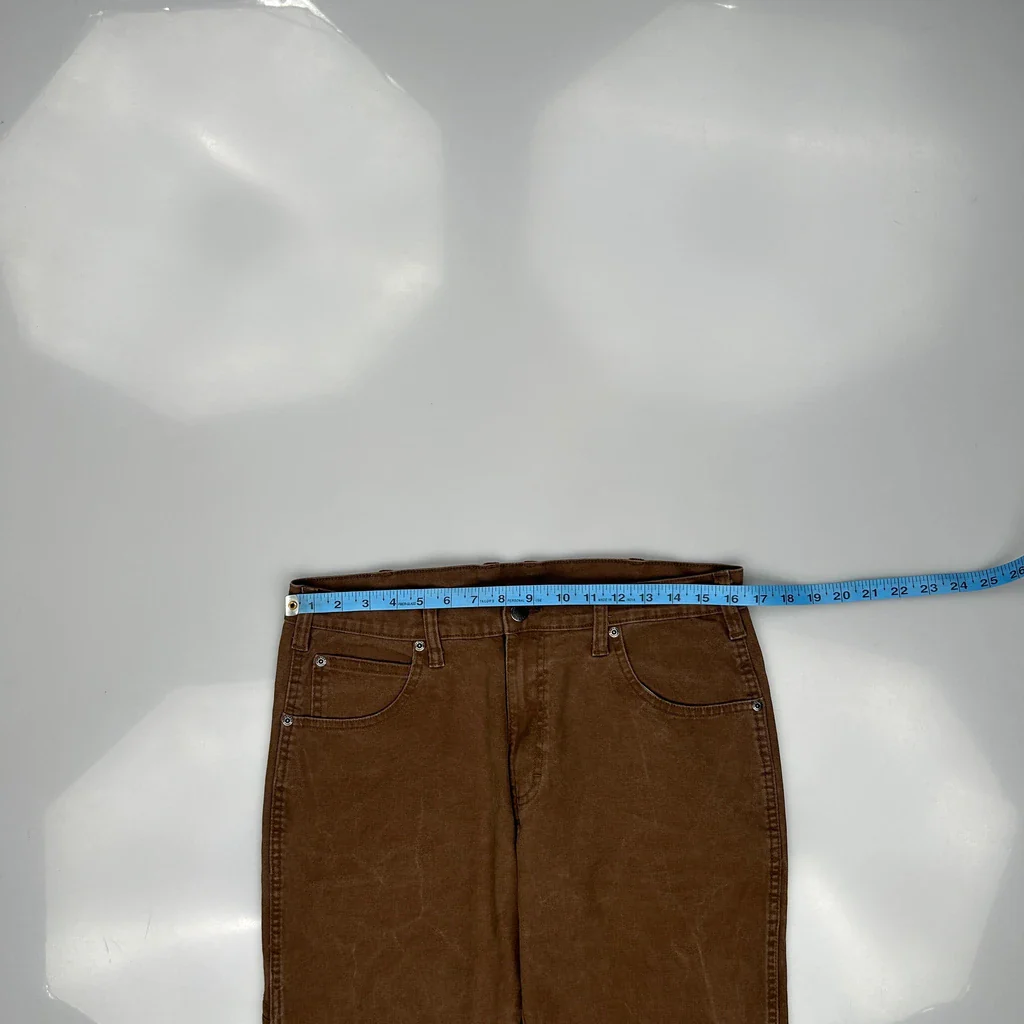 Dickies Carpenter Trousers - 32W 32L Brown Cotton - Image 3