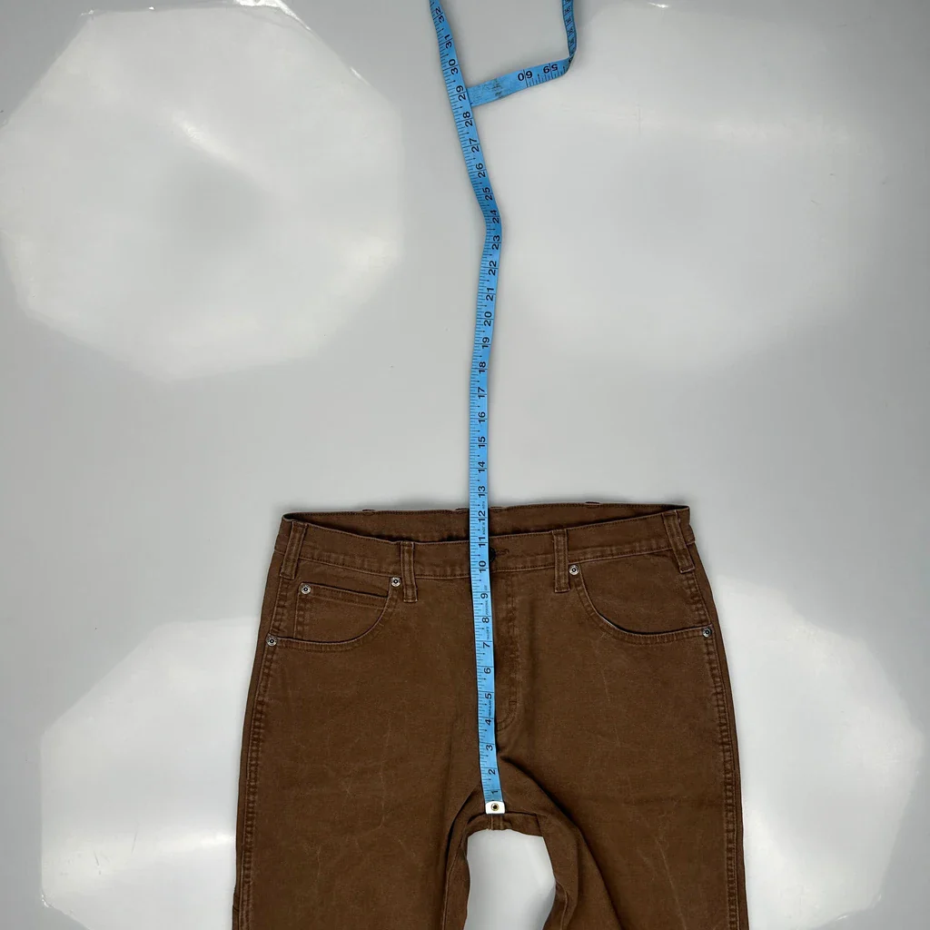 Dickies Carpenter Trousers - 32W 32L Brown Cotton - Image 4