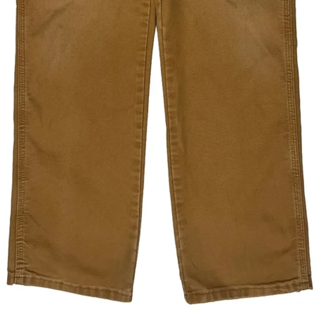 Dickies Carpenter Trousers - 32W 30L Brown Cotton - Image 9