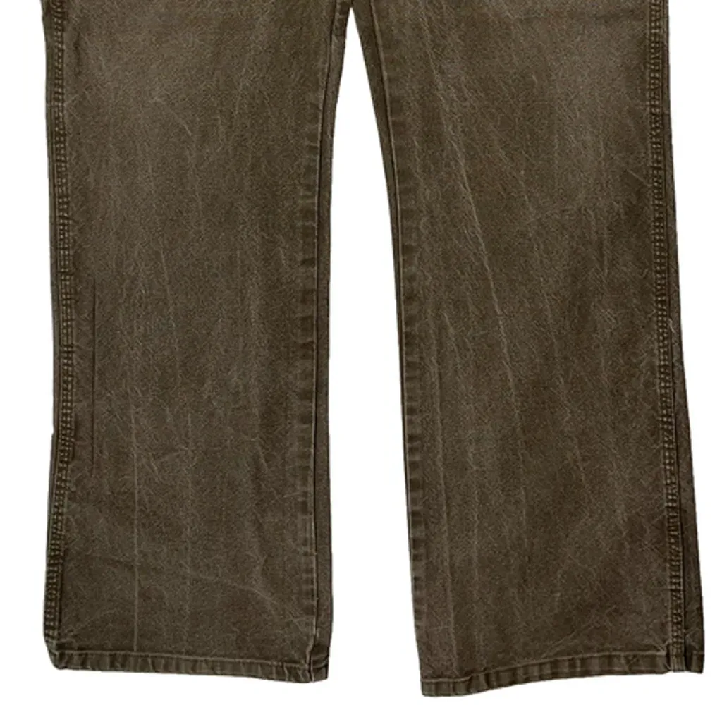 Dickies Carpenter Trousers - 33W 32L Brown Cotton - Image 10