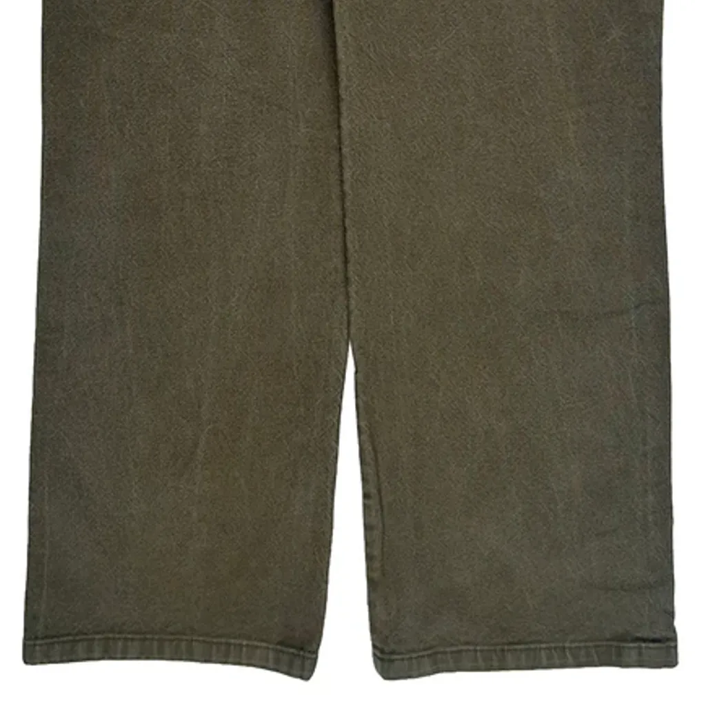 Dickies Carpenter Trousers - 33W 32L Brown Cotton - Image 7
