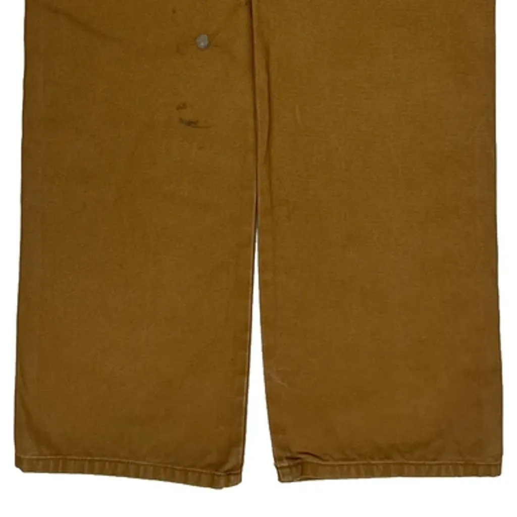 Dickies Carpenter Trousers - 33W 34L Brown Cotton - Image 7