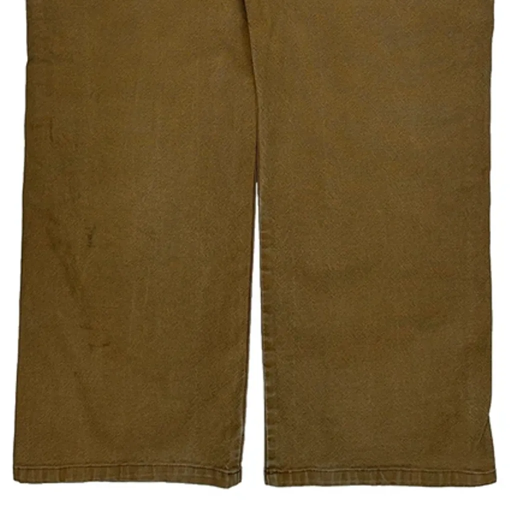 Dickies Carpenter Trousers - 33W 30L Brown Cotton - Image 7