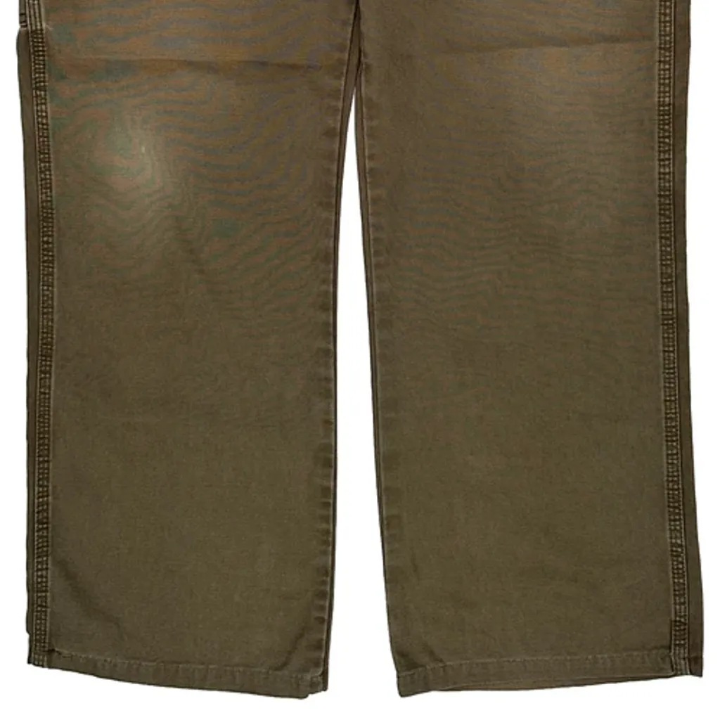 Dickies Carpenter Trousers - 34W 30L Brown Cotton - Image 9