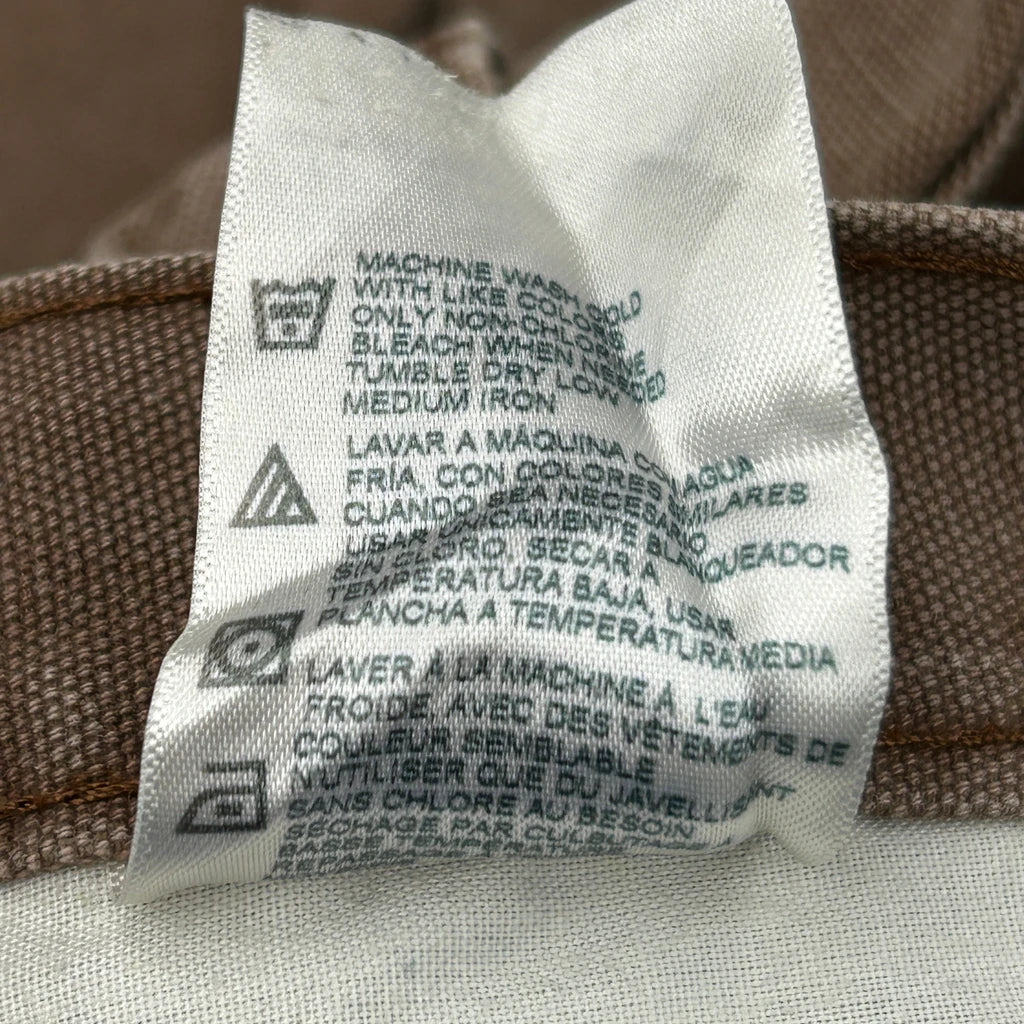 Dickies Carpenter Trousers - 34W 32L Brown Cotton - Image 7
