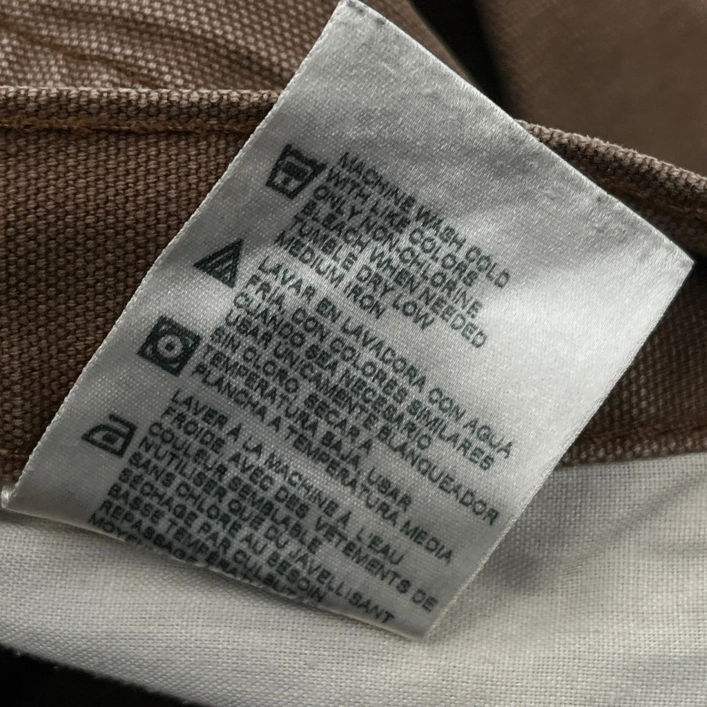 Dickies Carpenter Trousers - 35W 31L Brown Cotton - Image 7