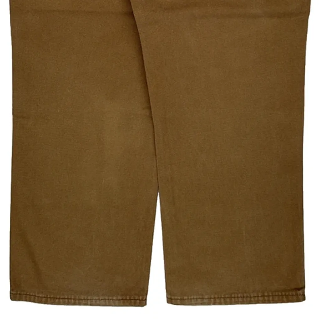 Dickies Carpenter Trousers - 35W 29L Brown Cotton - Image 9
