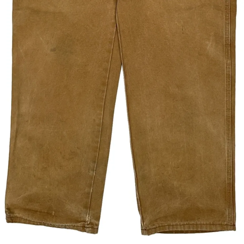 Dickies Carpenter Trousers - 36W 32L Brown Cotton - Image 10