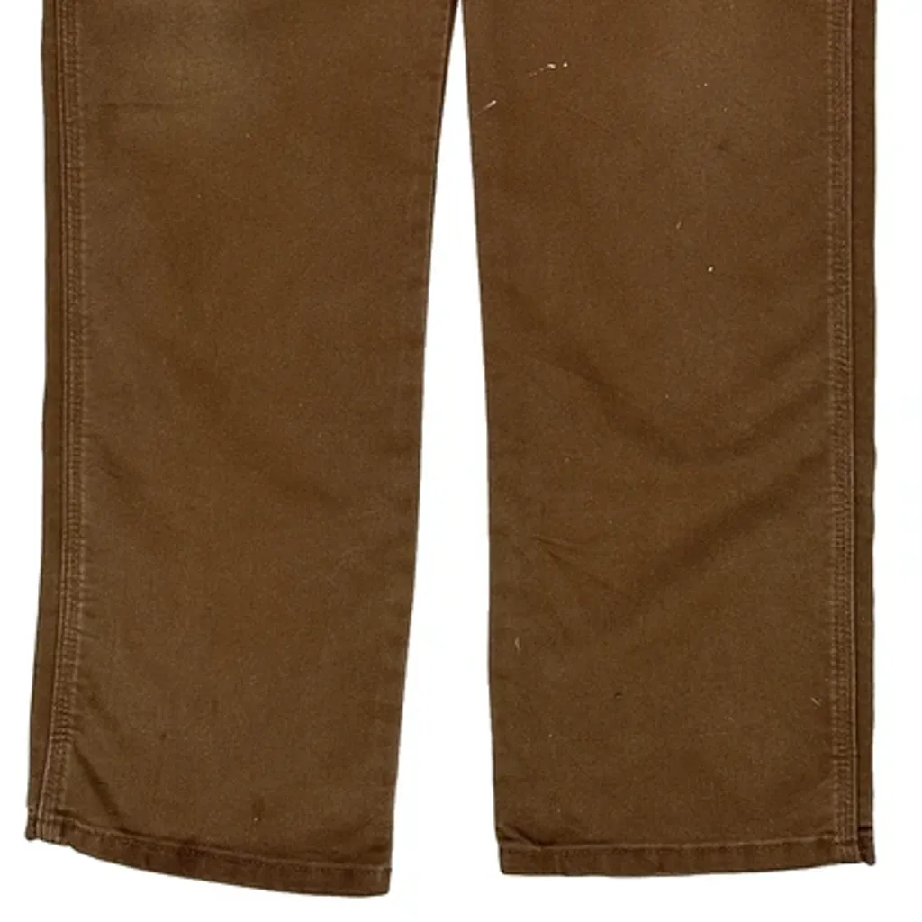 Dickies Carpenter Trousers - 36W 34L Brown Cotton Blend - Image 11