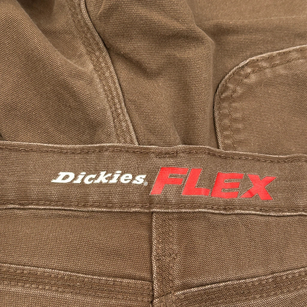 Dickies Carpenter Trousers - 36W 34L Brown Cotton Blend - Image 6