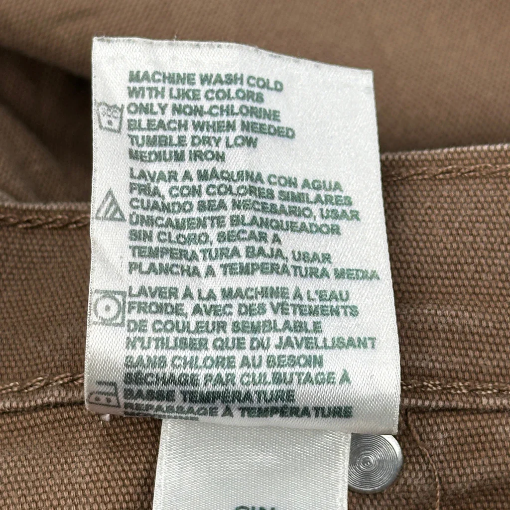 Dickies Carpenter Trousers - 36W 34L Brown Cotton Blend - Image 8