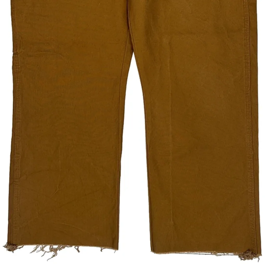Dickies Carpenter Trousers - 36W 26L Brown Cotton - Image 10